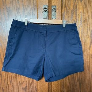 J. Crew Navy Blue Shorts w/ 5” Inseam